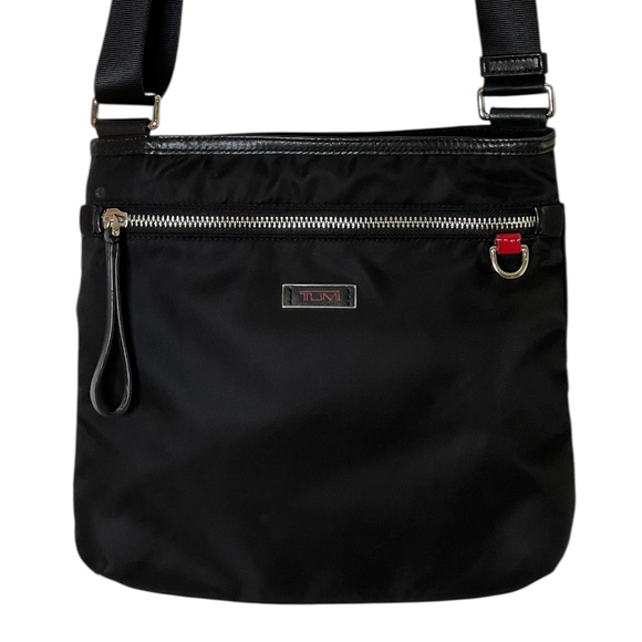 TUMI Black Crossbody Bag - Picture 1 of 6